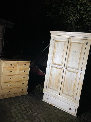 Aberford antique pine double - pine,